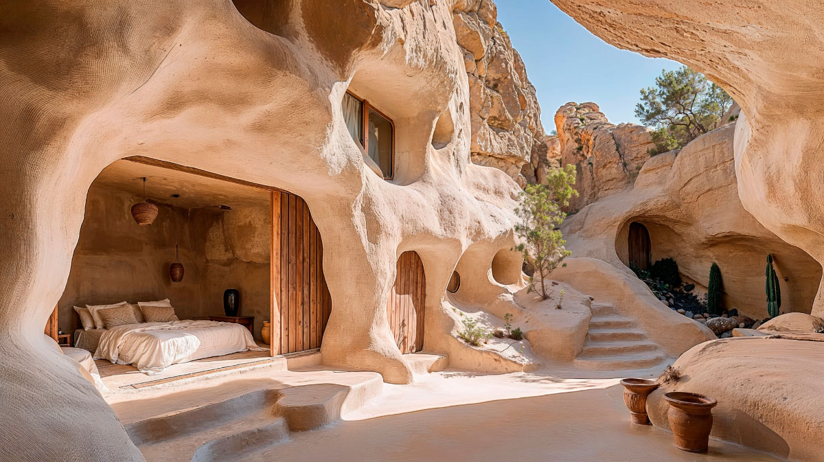 Rock-hewn architecture