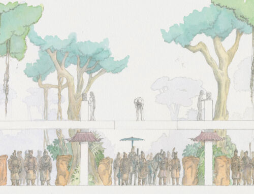 A large thematic project on the Silk Road, Valencia, Spain