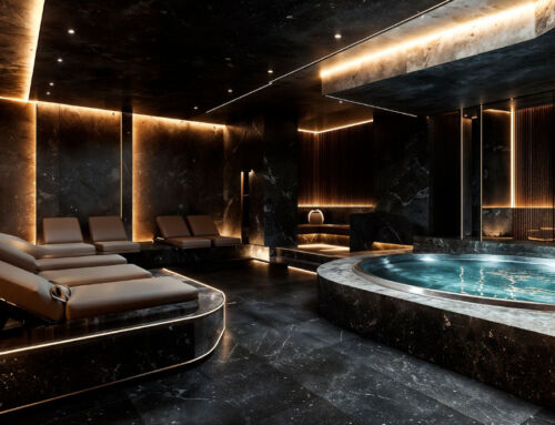 Ultra-luxurious private spa