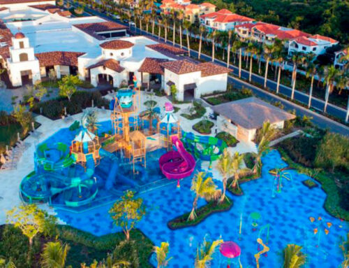 Waterpark at a new Lopesan Group resort hotel in Punta Cana, Dominican Republic