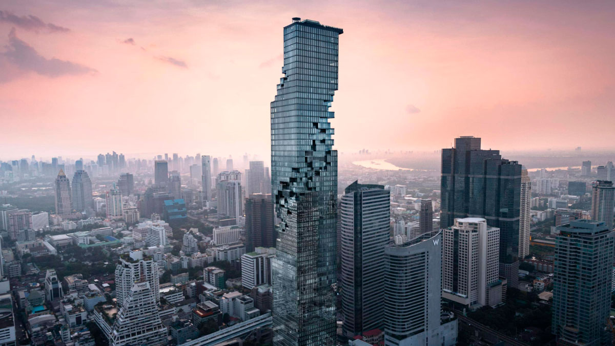MahaNakhon, “architectural dematerialisation”.