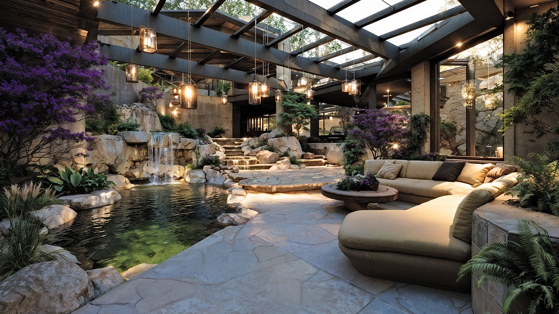 A sheltered oasis