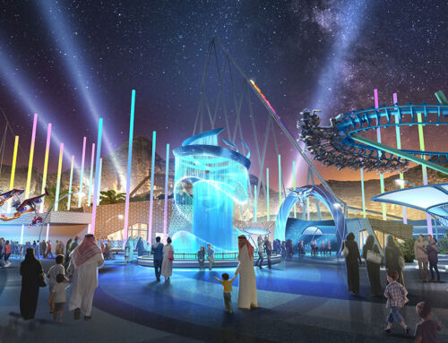 Amusement Logic at Six Flags Qiddiya: a major theming project