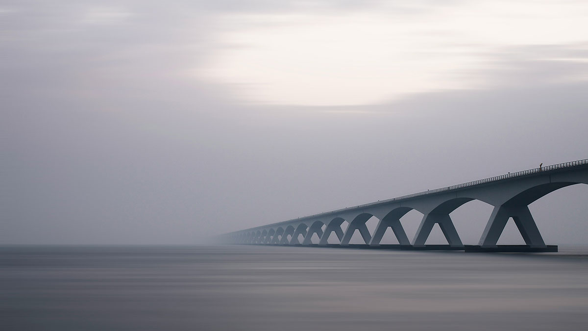 A bridge between Saudi Arabia and Egypt across the Red Sea