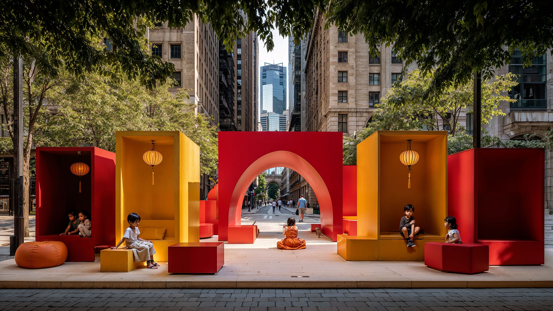 Identity design, urban spaces that reflect local culture