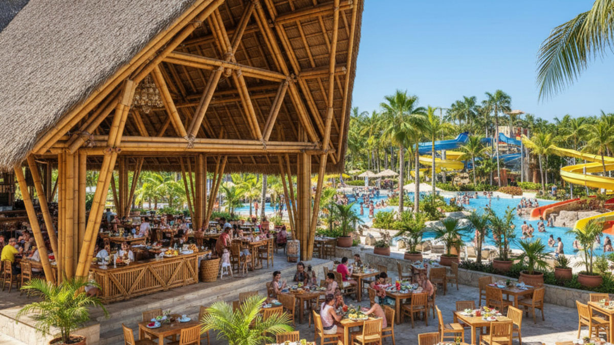 Contribution of picnic areas to water parks