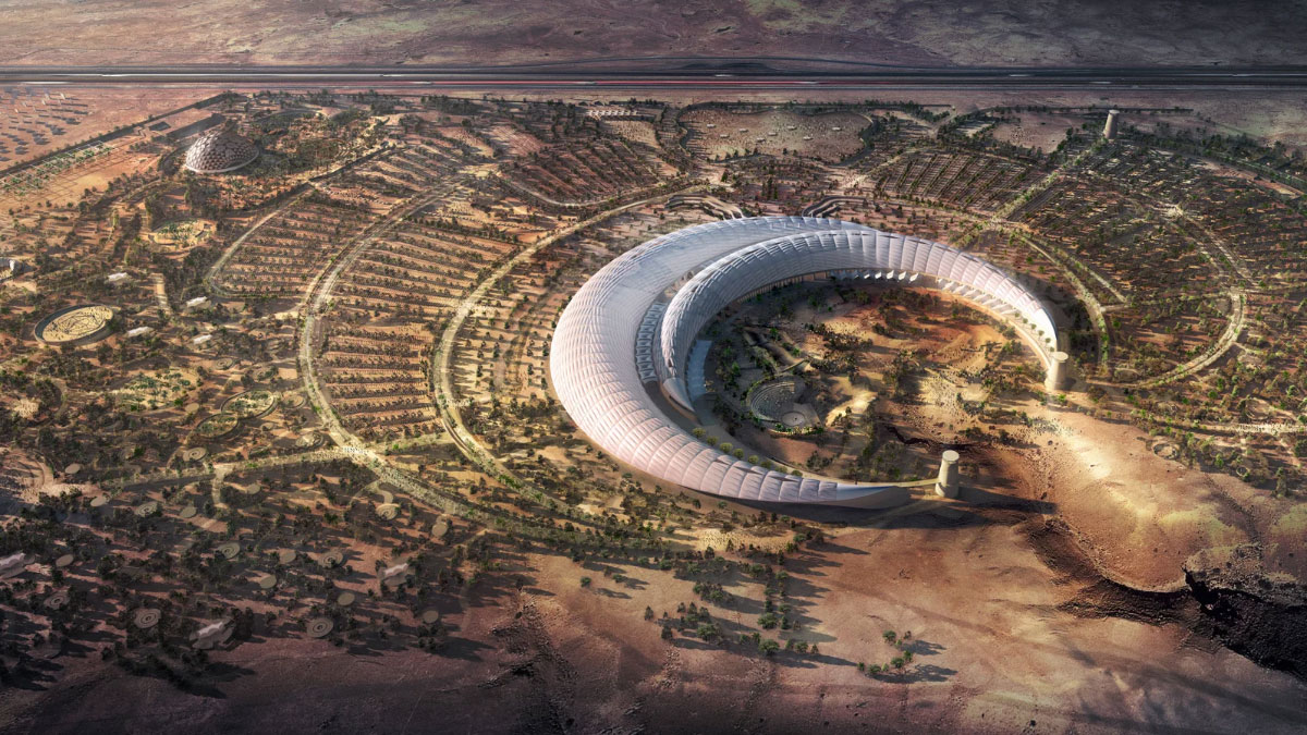 King Abdullah International Gardens, a journey through time
