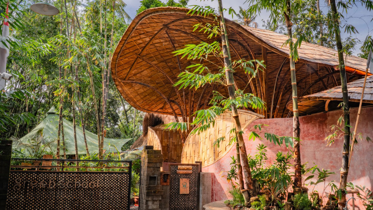 Living Bridge, a collaborative learning centre, Bali, Indonesia