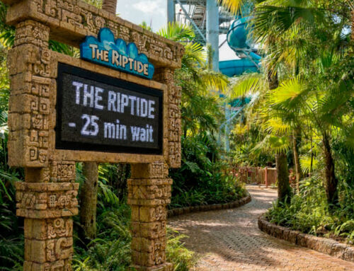 Optimisation of water park and theme park operations