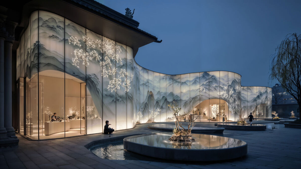 Interior landscaping, or landscape interior design