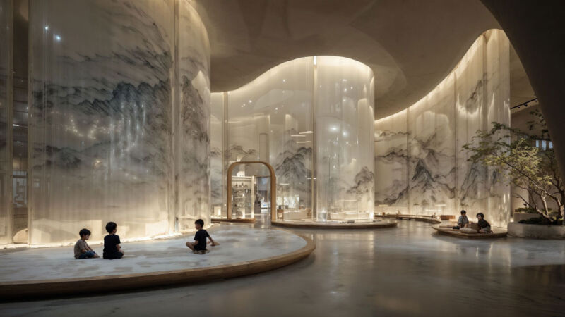 Interior landscaping, or landscape interior design