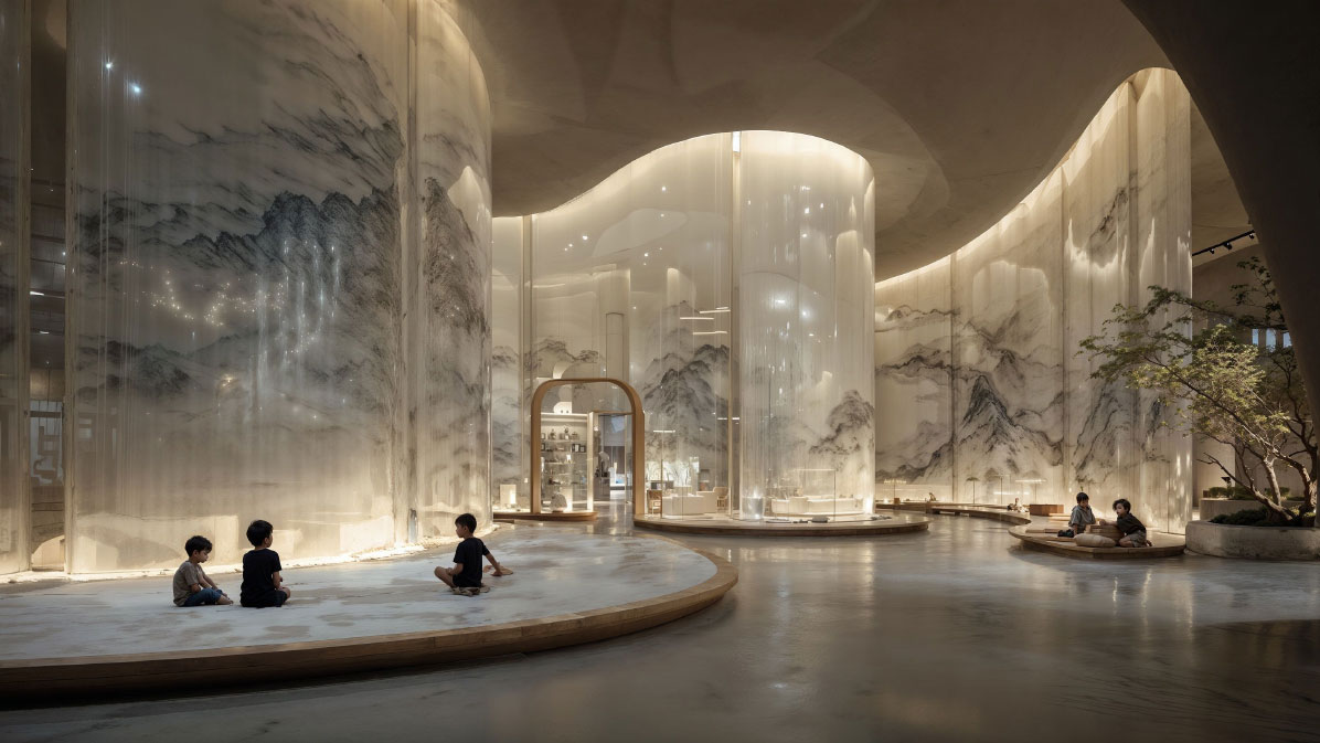 Interior-landscaping-C Interior landscaping, or landscape interior design