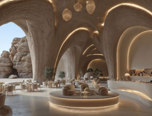 Rock as a raw material for architecture