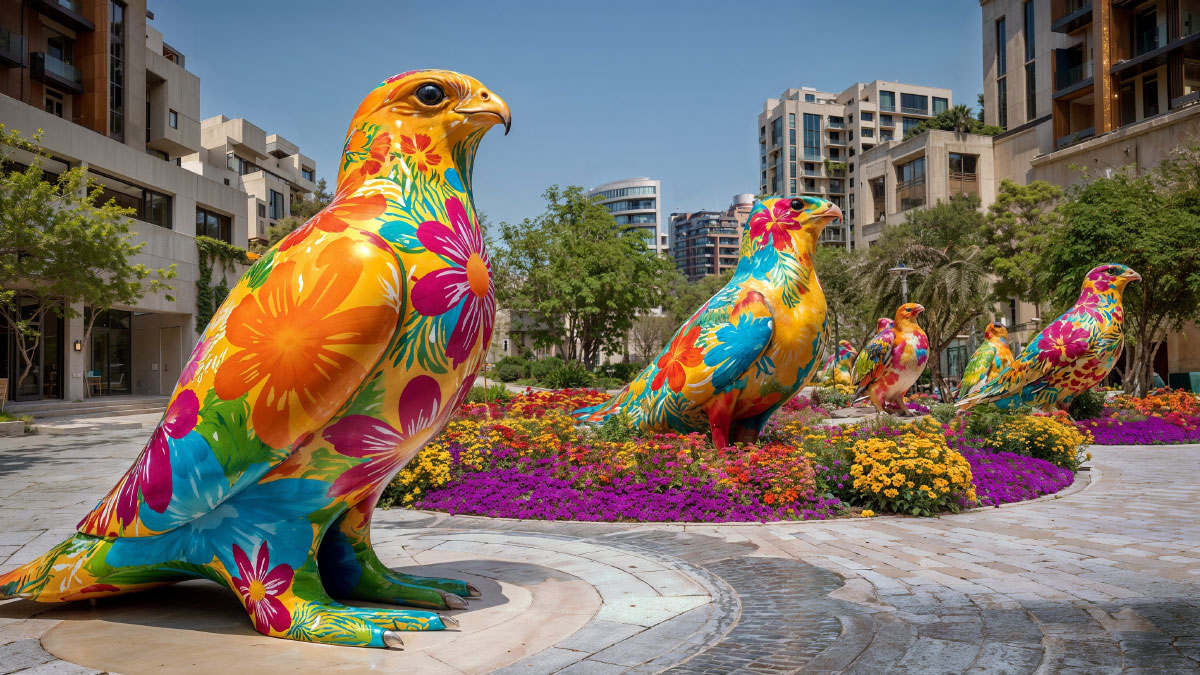 Sculptures for public spaces, nature + culture