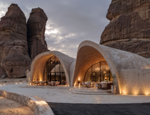 Architecture with a heart of rock