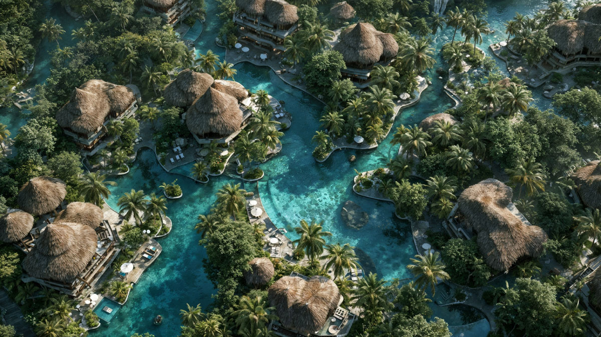 Design for a paradise experience