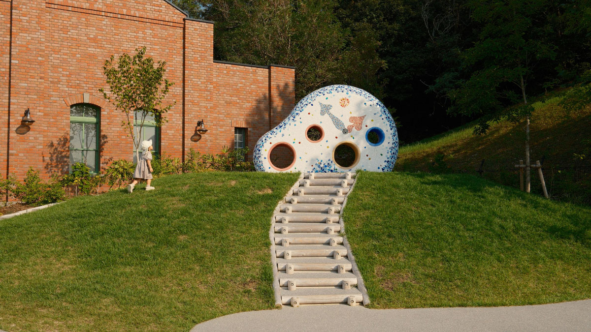 Ghibli Park theme park, architectural and landscape integration