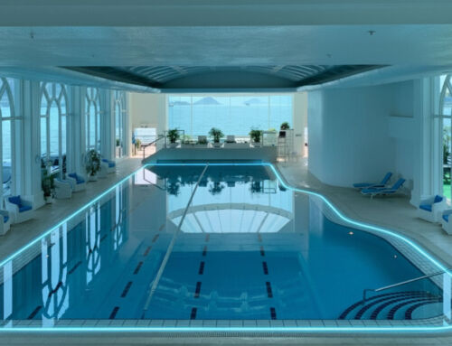 LED lighting in swimming pools, water parks and theme parks