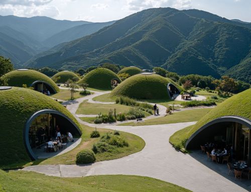 Architecture and landscape, an efficient alliance