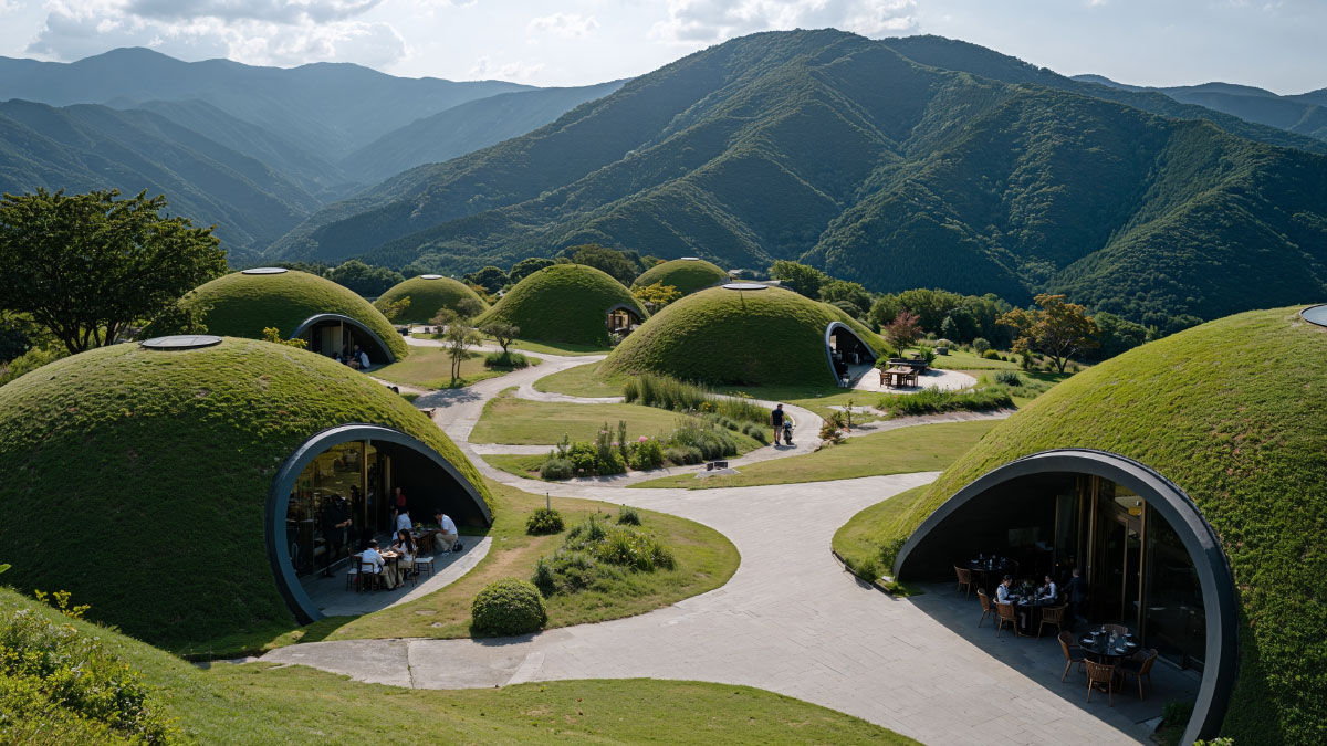 Architecture and landscape, an efficient alliance