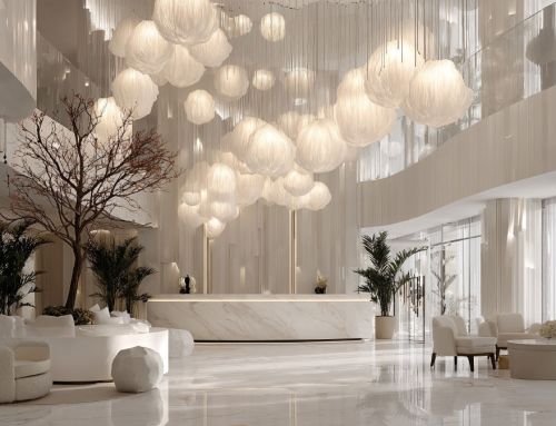 Excellence in the interior design of a top-class hotel