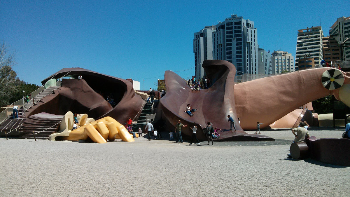 Gulliver Park in Valencia, Spain