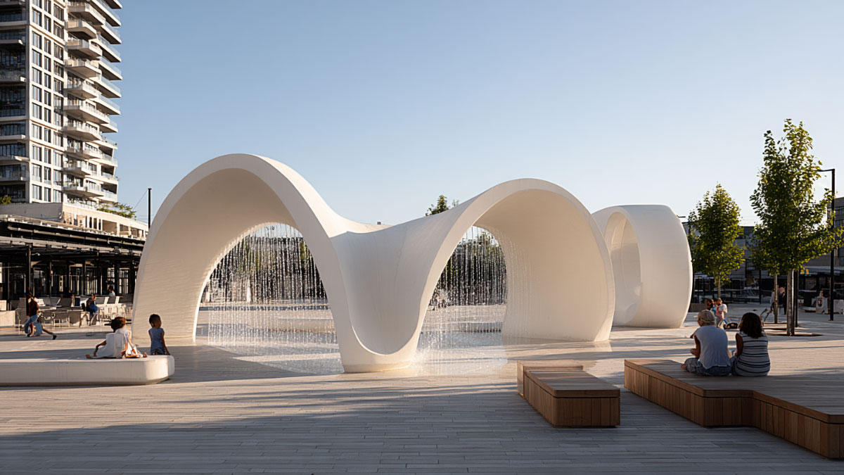 UrbanWave: urban water parks