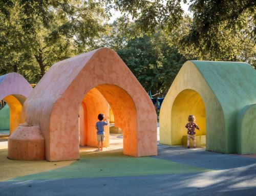Mini spaces for children, mini architecture for play