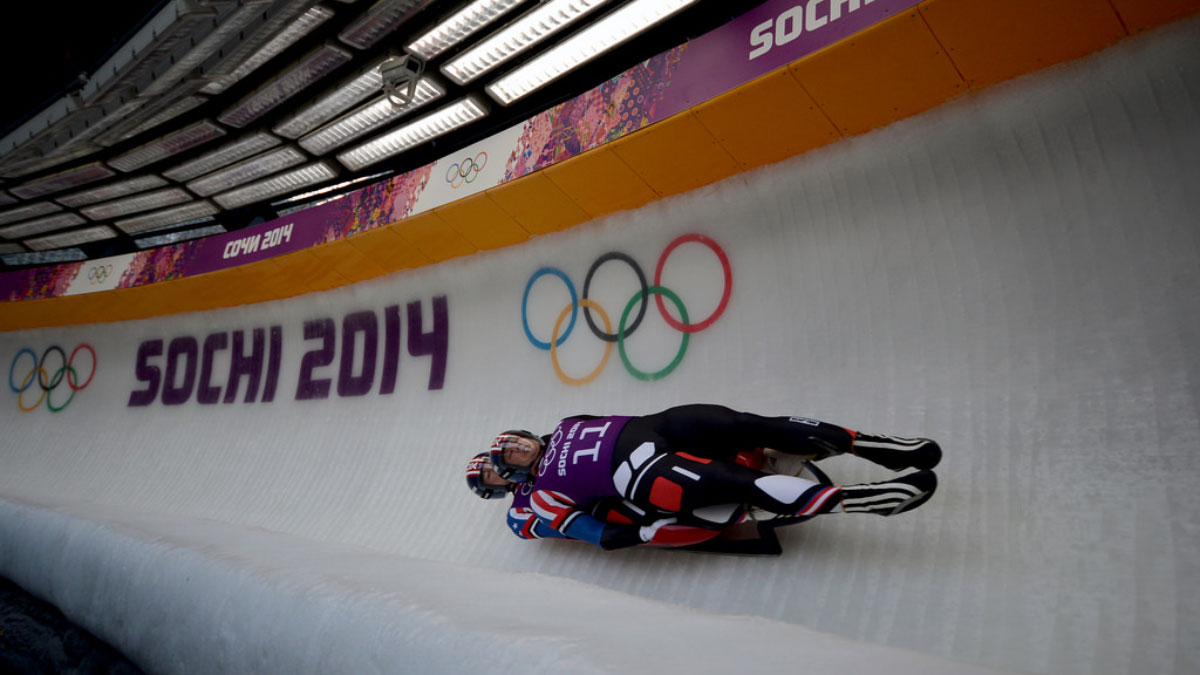 Water slides and luge rides, activities linked by physics