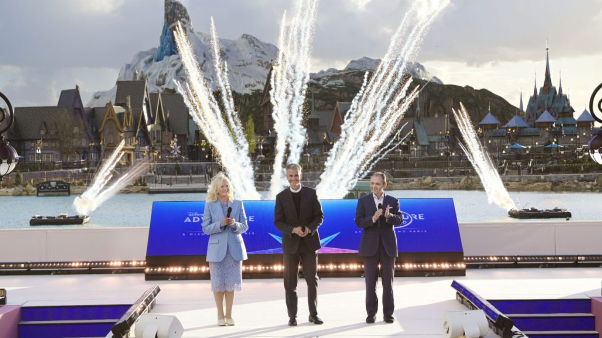 Disneyland Paris transforms its second park with the opening of World of Frozen