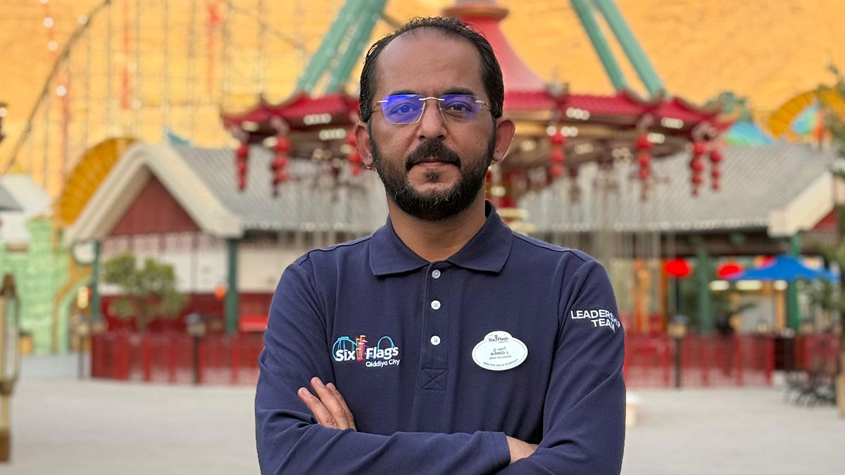 Ahmed Al Jassim, Area Operations Manager at Six Flags Qiddiya City