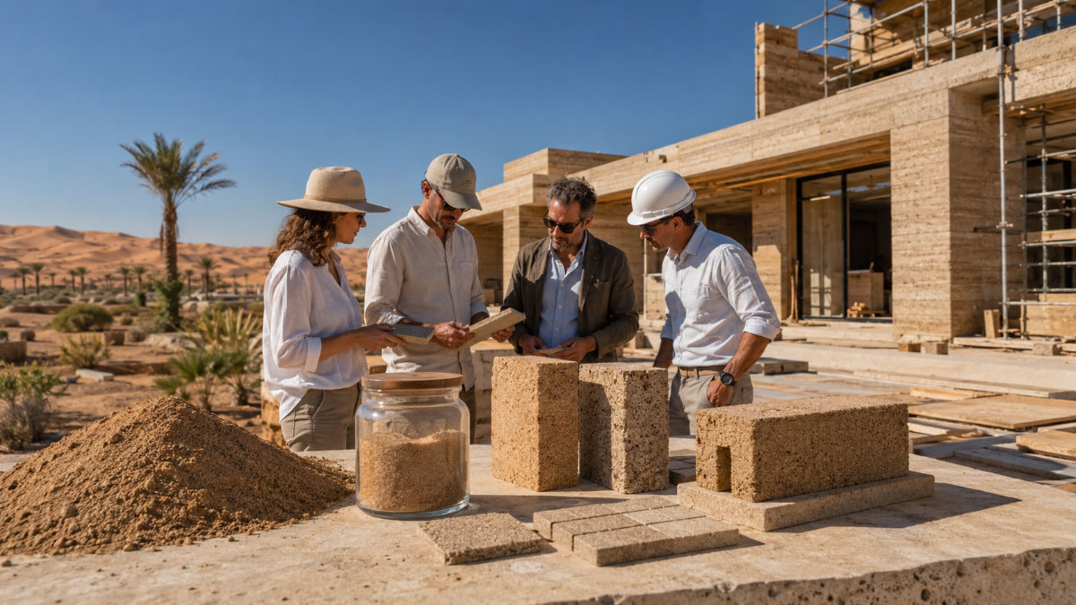 When desert sand becomes an opportunity
