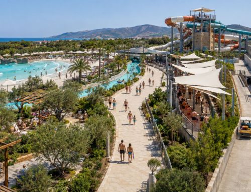 Balance in the design of a water park