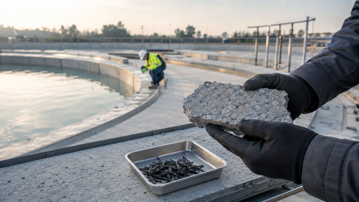 Innovation in materials: carbon fibre-reinforced concrete