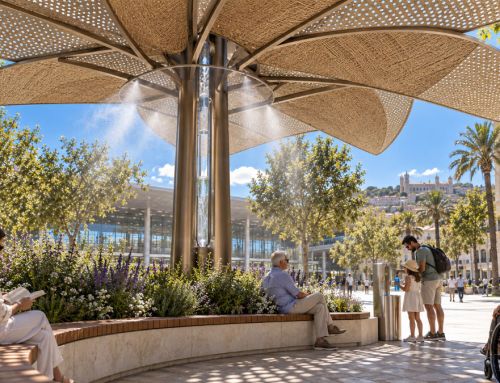 Functional weather shelters: Rain Tree
