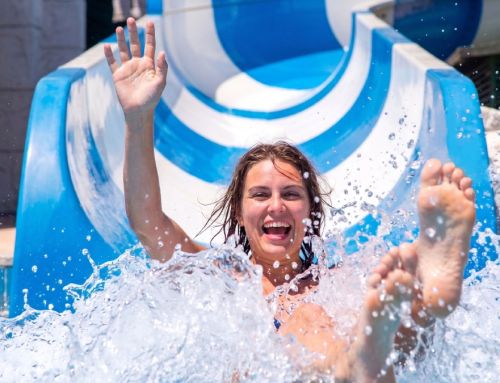 What happens in the brain when you slide down a water slide